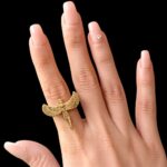 Egyptian Winged Goddess Ring