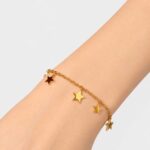 Multi-Star Charm Bracelet