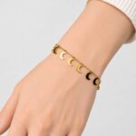 Crescent Moon Charm Bracelet