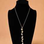 Crystal Vine Drop Necklace